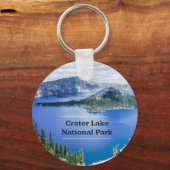 クレーターレイクナショナルパークキーチェーン キーホルダー (正面)