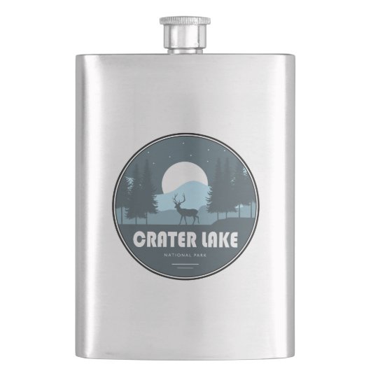 クレーターレイクナショナルパークディアー フラスク (正面)