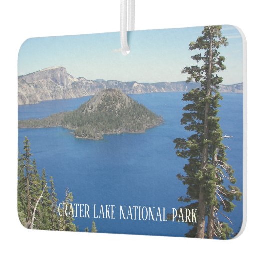 クレーターレイクナショナルパークランドスケープ カーエアーフレッシュナー (左)