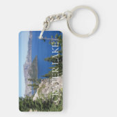 クレーターレイクナショナルパークランドスケープ キーホルダー (裏面)