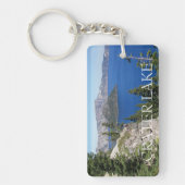 クレーターレイクナショナルパークランドスケープ キーホルダー (正面)