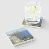 クレーターレイクナショナルパークランドスケープ ストーンコースター (横)