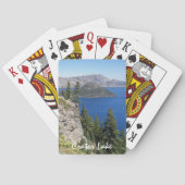 クレーターレイクナショナルパークランドスケープ トランプ (裏面)