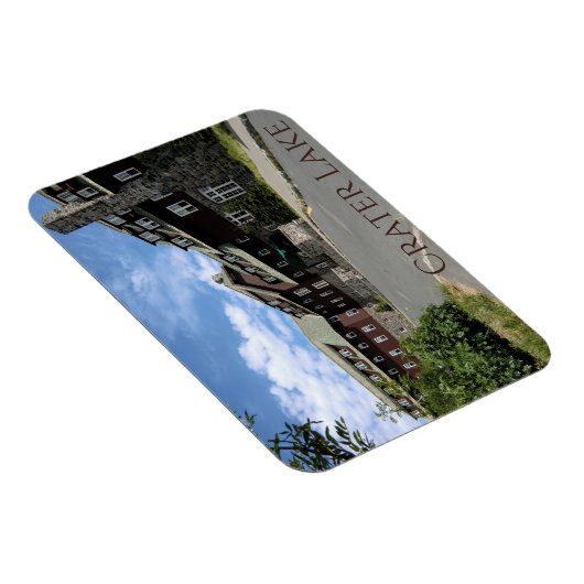 クレーターレイクロッジクレーターレイクナショナルパーク マグネット (右側)