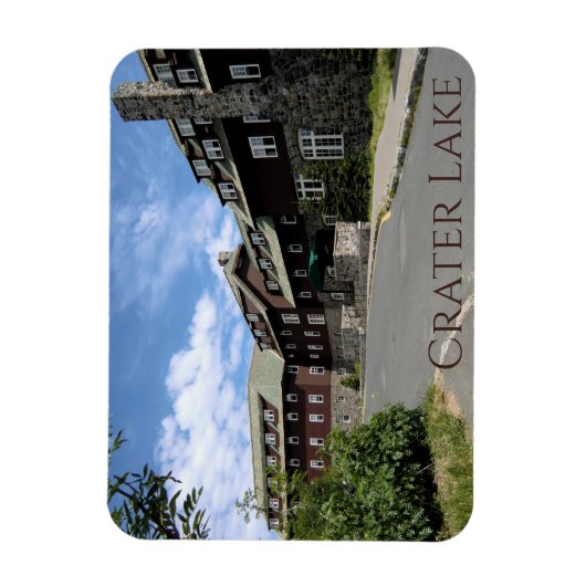 クレーターレイクロッジクレーターレイクナショナルパーク マグネット (縦)