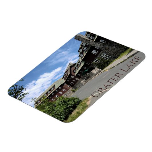 クレーターレイクロッジクレーターレイクナショナルパーク マグネット (左側)