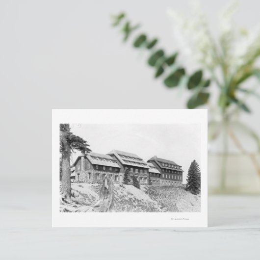 クレーターレイクロッジフォトクレーターレイク、または ポストカード (スタンド正面)