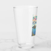 クレーターレイクヴィンテージポスター タンブラーグラス (右)