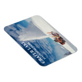 クレーターレイク国立公園のスノーフロークリアリング道路 マグネット (右側)