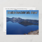 クレーターレイク国立公園はがき ポストカード (正面/裏面)