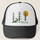 クレーターレイク国立公園トレイル キャップ (正面)