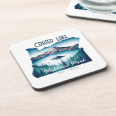 クレーターレイク国立公園土産ギフト コースター (左側)