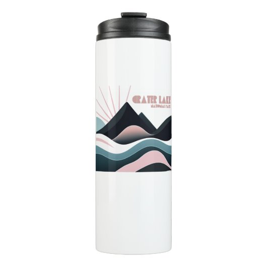 クレーターレイク国立公園着色ヒルズ タンブラー (正面)