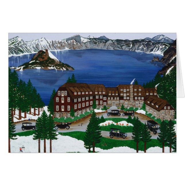 クレーターレイク国立公園 (正面横)