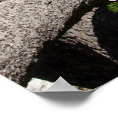 クレーターレイク国立公園 – ウィザードアイランド ポスター (角)