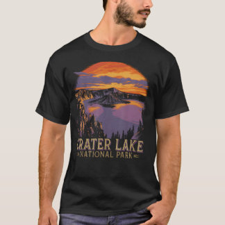 クレーターレイク国立公園 オレゴン州 Tシャツ