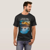 クレーターレイク国立公園 – オレゴン Tシャツ (正面フル)