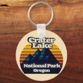 クレーターレイク国立公園 キーホルダー (正面)
