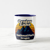 クレーターレイク国立公園 ツートーンマグカップ (中央)