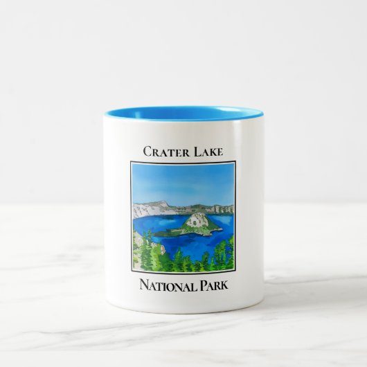 クレーターレイク国立公園 ツートーンマグカップ (中央)