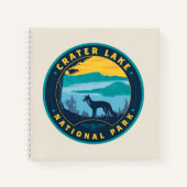 クレーターレイク国立公園 ノートブック (正面)