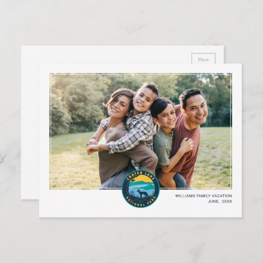 クレーターレイク国立公園 ポストカード (正面/裏面)