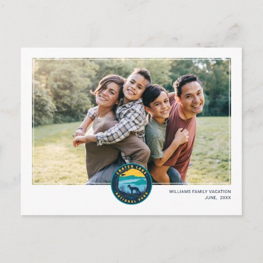 クレーターレイク国立公園 ポストカード (正面)