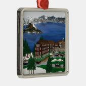 クレーターレイク国立公園 メタルオーナメント (右)