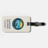 クレーターレイク国立公園 ラゲッジタグ (裏面横)