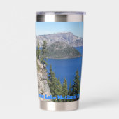 クレーターレイク国立公園 保温保冷タンブラー (左面)