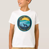 クレーターレイク国立公園 Tシャツ (正面)