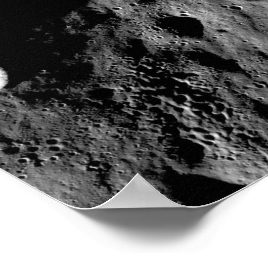 クレーター地域 ポスター (角)