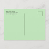 クレーター湖の村の景観 , オレゴン州立国立公園 ポストカード (裏面)