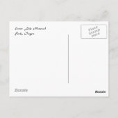 クレーター湖はがき ポストカード (裏面)