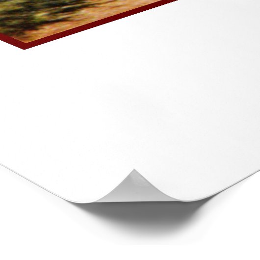 クレーター湖オレゴンのポスター ポスター (角)