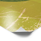 クレーター湖カナダ旅行ポスター フォトプリント            (角)