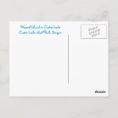 クレーター湖ナショナル… ポストカード (裏面)