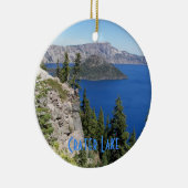 クレーター湖国立公園の写真 セラミックオーナメント (右)