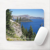 クレーター湖国立公園の写真 マウスパッド (マウス)