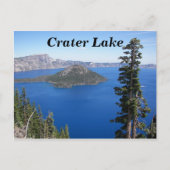 クレーター湖国立公園旅行写真 ポストカード (正面)