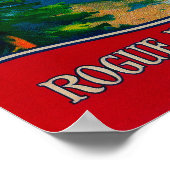 クレーター湖梨クレートラベルメドフォード、または ポスター (角)