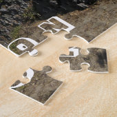 クレーター湖，オレゴン，風光明媚な写真 ジグソーパズル (側面)