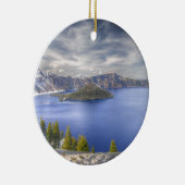 クレーター湖–277 セラミックオーナメント (右)