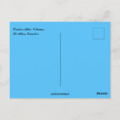 クレーター祭壇火山エル祭壇エクアドル ポストカード (裏面)