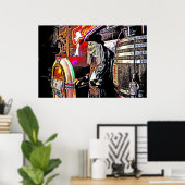 クレーター鼻 ポスター (ホームオフィス)