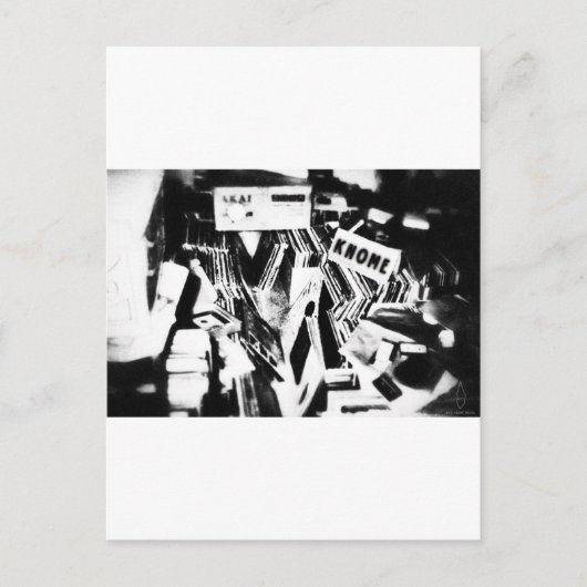 クレートディガー ポストカード (正面)