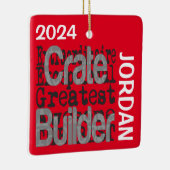 クレートビルダーエクストラナレアカスタム セラミックオーナメント (右)