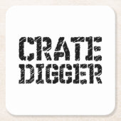 クレート掘り スクエアペーパーコースター (正面)