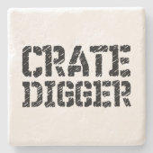 クレート掘り ストーンコースター (正面)