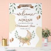 クレードルユニセックスムスリムベビーアキカパーティー アクリルサイン (ウェディング)